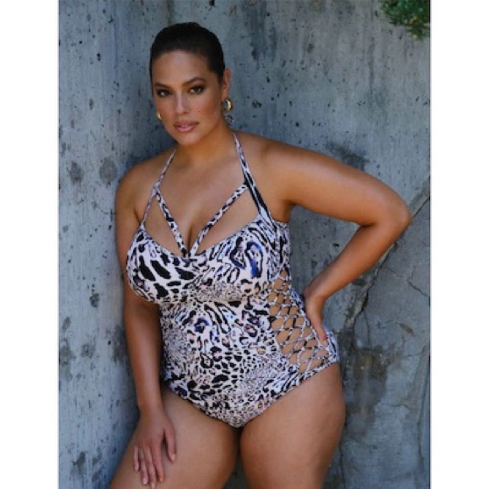 oh la la funky Animal print, cheetah sexy swimsuit tummy control - Picture 1 of 5